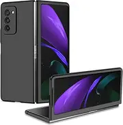 [Eabhulie] for Samsung Galaxy Z Fold2 5G Case, Slim Hard PC Protective Case Cover for Samsung Galaxy Z Fold 2 5G Black