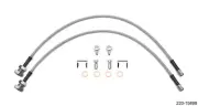 Wilwood Flexline Kit 24in 7/16-20in Banjo - For 5/8-26in Male Bulkhead (Fits D52