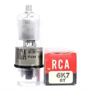 1 Excellent RCA 6K7GT Tube NOS NIB Metal Skirt GM[%]: 100 EM[%]: 110 AMPLITREX