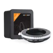 K&F Concept Manual Lens Adapter for Contax G Lens to Canon EOS M Cameras Body