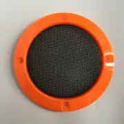 4" Inch Speaker Cover Orange Frame Metal Mesh Grills For Car Audio DJ PA Speaker
