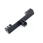 Dual Head Flash Light Mount Bracket Bridge Extender Extension for GoPro Camera