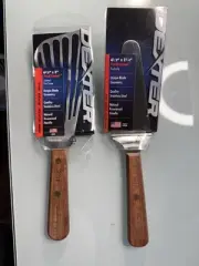 Dexter USA S246 1/2 Slotted Fish Turner Spatula & Dexter S244 Pie Knife. NEW