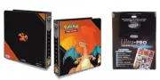 Ultra Pro Charizard 2' Album + 100 Ultra Pro Platinum 9-Pocket Pokemon Binder