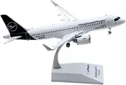 Pre-Built Model Aircraft 18CM 1/200 Scale Static Finished Model Airplanes for Lufthansa A320NEO D-AINZ Die-cast Aircraft Displays Miniature Airplane Model