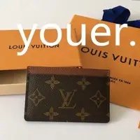 在飛比找蝦皮購物優惠-二手精品 LV卡包 Louis Vuitton Monogr