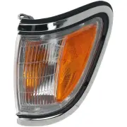 Corner Light For 95-97 Toyota Tacoma w/ chrome trim Driver Incandescent w/ Bulb
