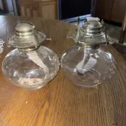 Set Of 2 Vintage hobnob small kerosene lantern ( No Chimney