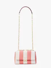 Carlyle Striped Medium Shoulder Bag