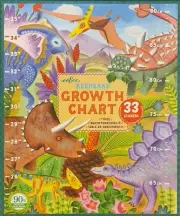 Eeboo Grow Like A Dinosuar Growth Chart (New)