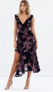 Talulah Wild Flowers Full Midi Dress Size S (8-10) BNWT RRP $260