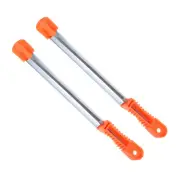 2pcs Chainsaw File 5/32" (4mm) Sharpener Files for Sharpening Chain Saws