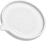 UTHCLO Garlic Grinder Ceramic Hand Mincer Grinding Plate Easy-Clean Masher for Food Kitchen Gadget