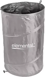 Elemental Collapsible Bin, Grey