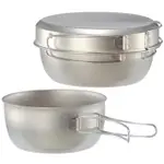 【MONT BELL】1-2人份鈦鍋組 日本製 TITANIUM BOWL DISH SET(1124512)