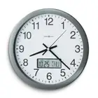 Chronicle Metallic Gray Finish Quartz Wall Clock