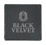 BLACK VELVET Whiskey Slate Coaster