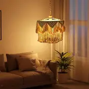 Macrame Lamp Shade Pendant Light Shade Boho Nordic Ceiling Light Cover