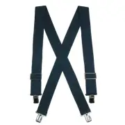 New CTM Men's Elastic Heavy Duty Basic Clip-End Work Suspender