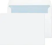 Blake Purely Everyday C6 114 x 162 mm 90 GSM Self Seal Wallet (2602/50 PR) White - Pack of 50