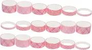 NUOBESTY Adhesive Plaid Washi Tape Set 3 Packs DIY Masking Tape for Crafts Scrapbooking Decorative