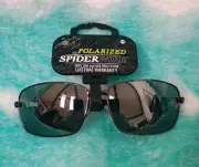 SPIDERWIRE Waylay Black POLARIZED Sunglasses UVA/UVB Protection (NWT)