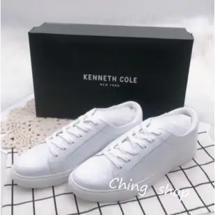 【美國代購】紐約Kenneth Cole品牌的小白鞋/凱特王妃/內增高2cm