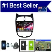 PEUGEOT 206 2002-2007 GPS WIRELESS APPLE CARPLAY ANDROID AUTO ODB DAB+ TPMS DVR