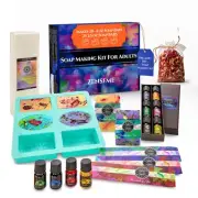 Soap Making Kit for Adults, Make Your Own Soap with Melt and Pour diy Natural...