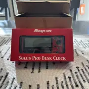 Snap on Tools Solus Pro Desk Clock RARE