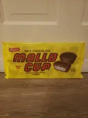 Boyer 13.5 Oz. Milk Chocolate MALLO CUPS Coconut Marshmallow Mallow Candy Giant!