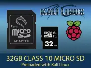 Kali Linux Penetration Testing for Raspberry Pi PreLoaded Class 10 Micro SD