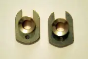 Vienna Regulator Clock Dial Washer & Clip, 10mm hole, one pair