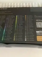 ARTEZA 100 Premium Twi-Markers - 100 Unique Colors / Water-Based Ink / Blendable