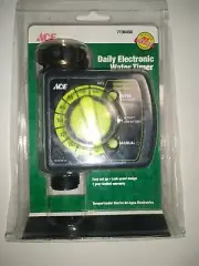 ACE Single Outlet Electronic Water Timer Programmable Easy Use
