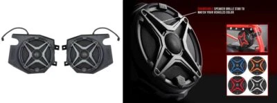 SSV Works Front Kicker 6.5" Speaker Pods With Grey Grilles