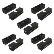 10x 2.54mm Pitch 2x8 Pin Dual Rows Connector Pin Headers