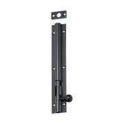 1943 Barrel Bolt Long Throw Matte Black L150xW25mm Throw 30mm