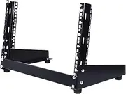 Adastra | 19" Open Framed Desk Top Rack Mount for AV, Media, IT, Data Equipment | 6U