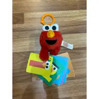 在飛比找蝦皮購物優惠-Elmo可吊掛安撫玩具，可掛車上