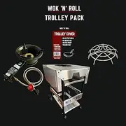 Wok 'n' Roll Wok Burner & Trolley Pack