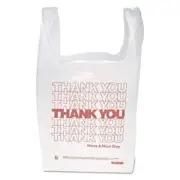 Essendant IBSTHW1VAL Inteplast Group 11.5 x 21 in T-Shirt Bag White - 900 Count