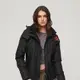 【Superdry】女裝 外套 防風防潑水 經典三層拉鍊款 MOUNTAIN WINDCHEATER 黑