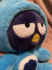 Sanrio Hello Kitty and Friends Meet Care Bears Badtz-Maru Grumpy Bear Plush NWT