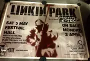 LINKIN PARK RARE Large Australian Billboard 2 Sheet PROMO 2001 TOUR POSTER