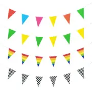Pennant Bunting Triangle Flag Banner Party Wedding Deco Melb. Seller