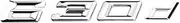 SCPCKZETZN Car 3D ABS Trunk Letters Logo Badge Emblem Decals Sticker Fit for BMW 6 Series 620d 630d 640d E63 E64 F06 F12 F13 G32 Accessories(Silver 630d)
