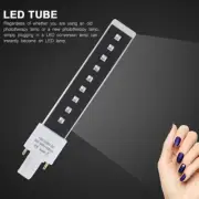 9W 9LEDS Electronic Phototherapy LED Lamp Light Bulb For Nail Art UV Gel DrYUJL