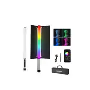 Handheld Rgb Led Light Stick with App Control 360o Color Tube Lighting 3200mah Battery