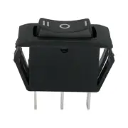 Replacement ON/OFF 3-Pin Rocker Switch Black Button For VMH26PRB Astria FMI